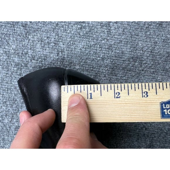 Guess by Georges Marciano Shoe Women's 6.5 Black Leather Heel Boot Italian Made - Picture 6 of 8